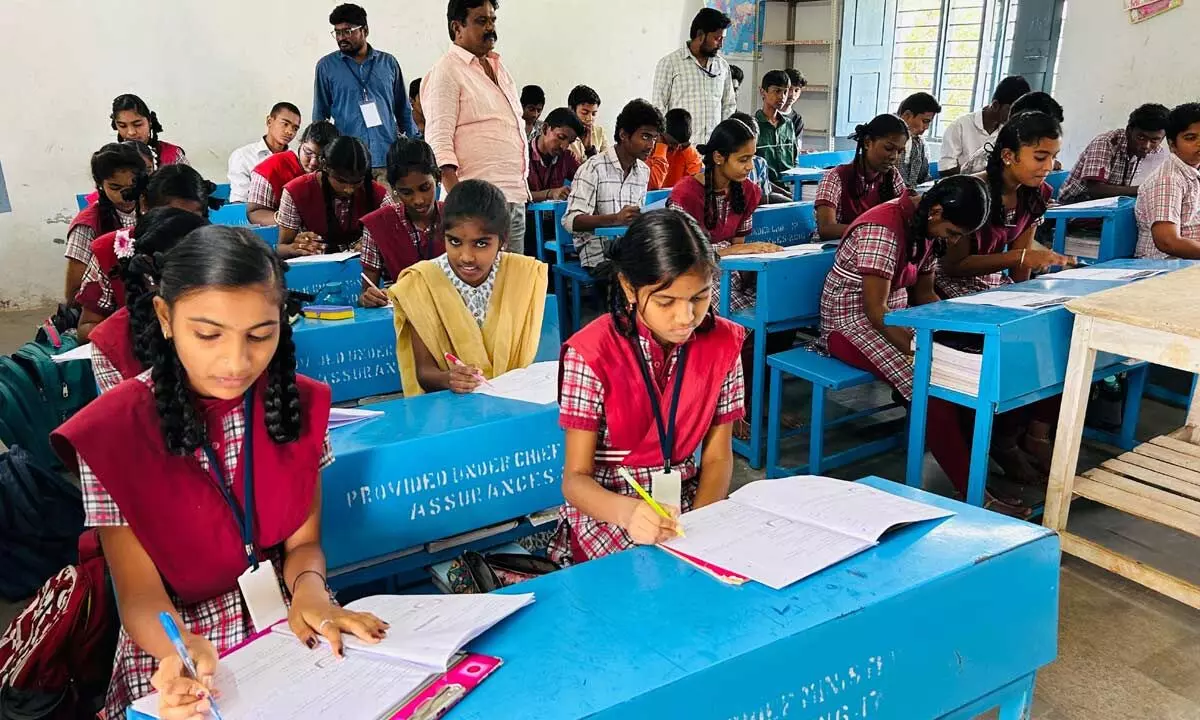 Sarvodaya Mitra holds talent test for students
