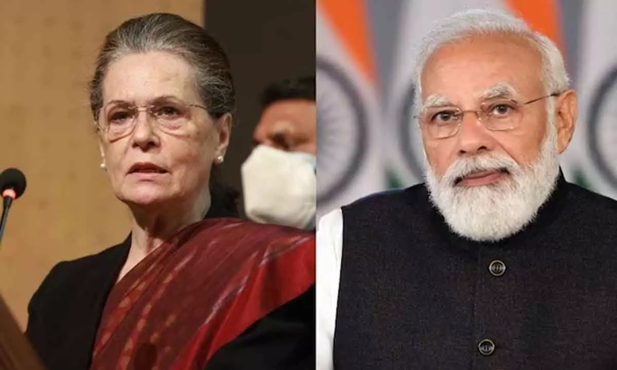 Sonia Gandhi Lambasts Modi Government For Suspension Of Opposition MPs, Citing Democracy Erosion