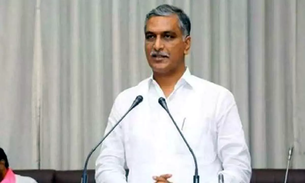 BRS MLA and former minister Harish Rao
