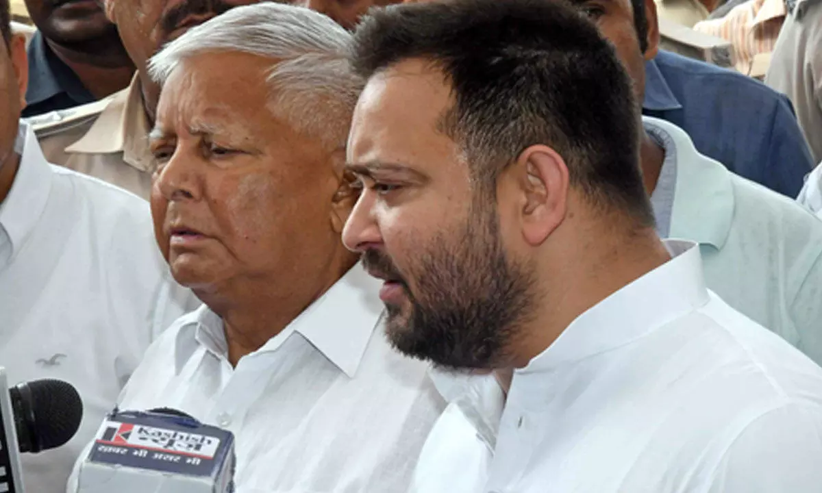 ED summons Lalu, Tejashwi for questioning in alleged land for job scam