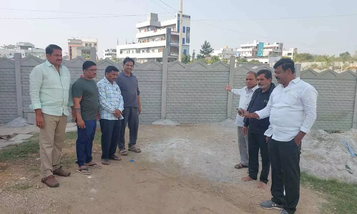 GHMC Deputy Floor Leader complains of illegal occupation of roads and parks