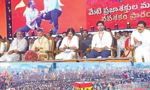 Bhogapuram: Yuvagalam unites TDP, JSP