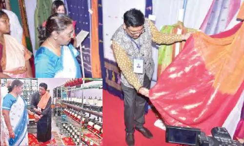 Bhoodan Pochampally: President lauds weavers for preserving cultural heritage