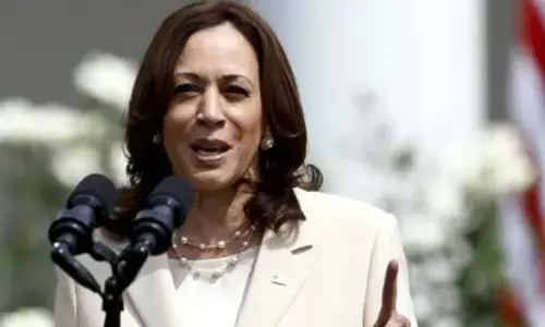 US to land international astronaut on Moon by decade-end: Kamala Harris