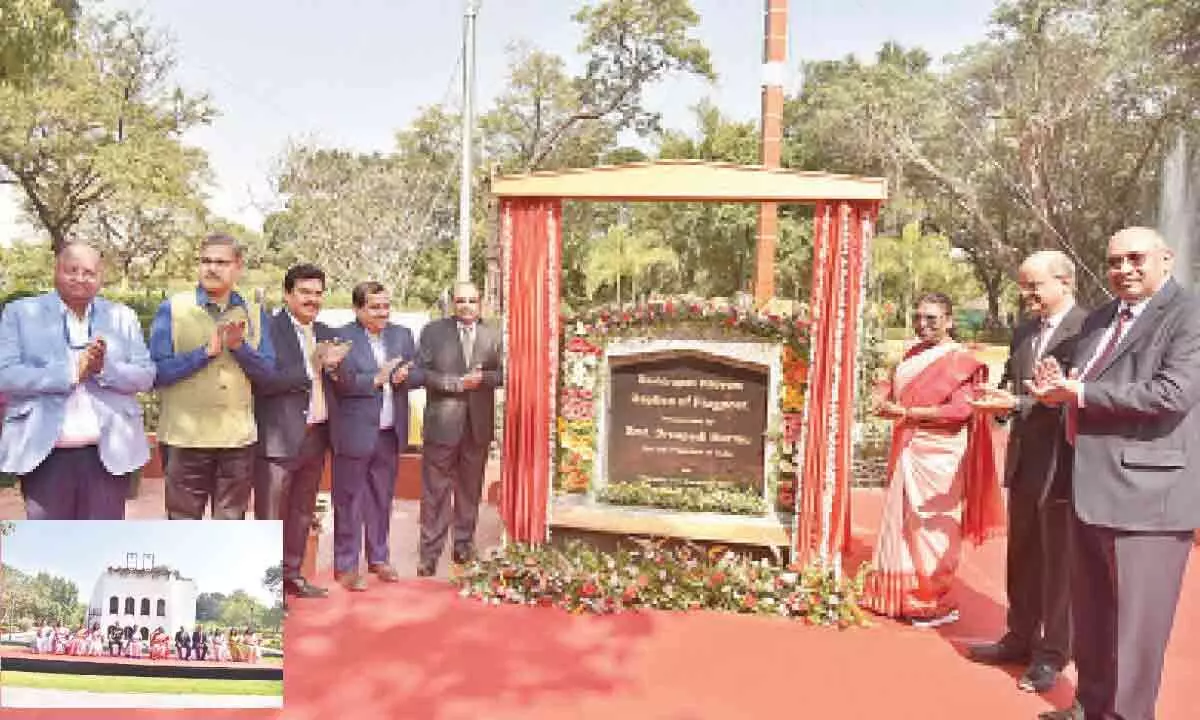 Prez Murmu inaugurates various tourist attractions