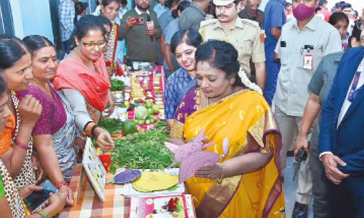 Governor Tamilisai unveils ‘Viksit Bharat’ scheme