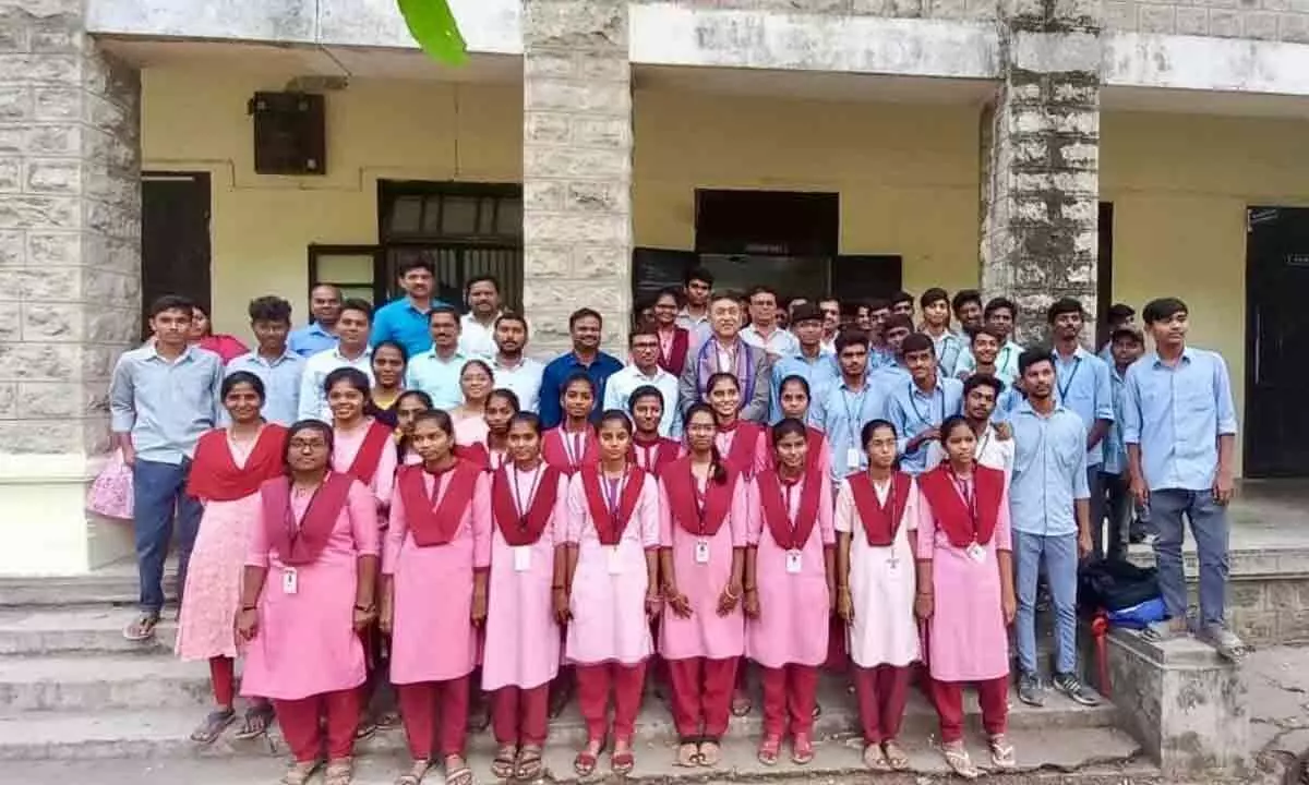Sri City-based IMOP donates UTM to polytechnic college
