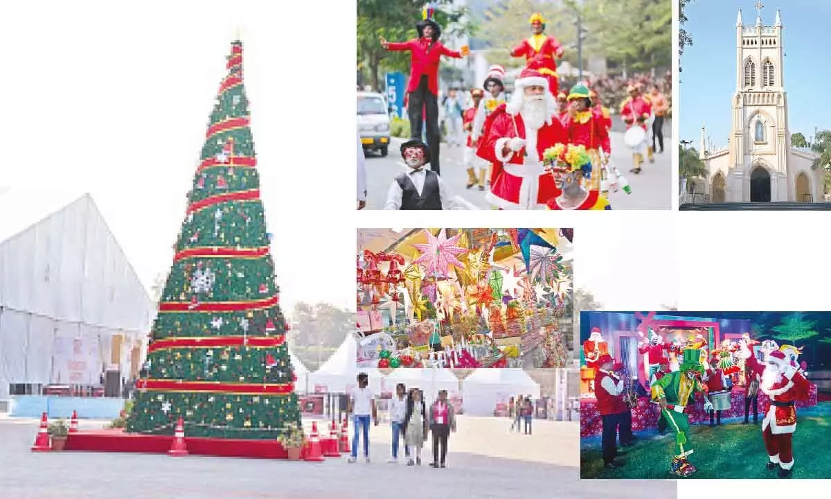 Hyderabad: City gears up for Christmas