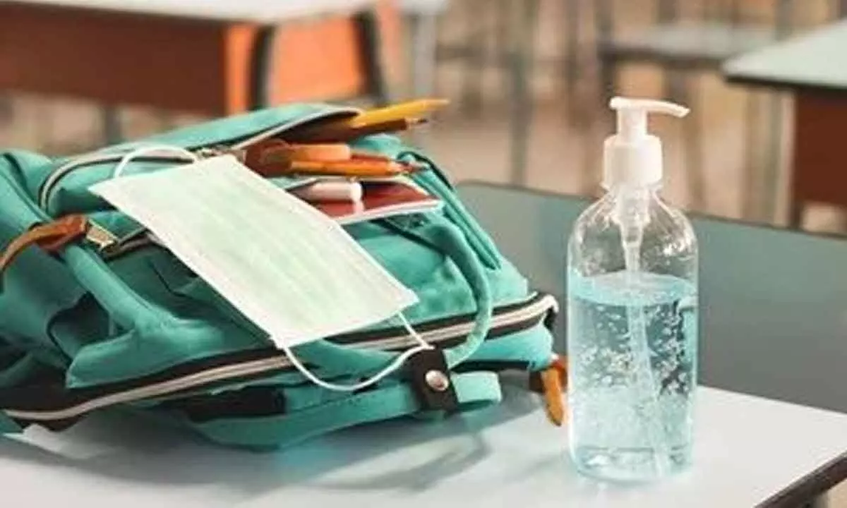Covid scare: Masks and hand sanitizers back in schools