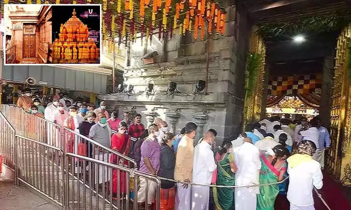 Devotees flick to Tirumala in large numbers for Vykunta Dwara darshans