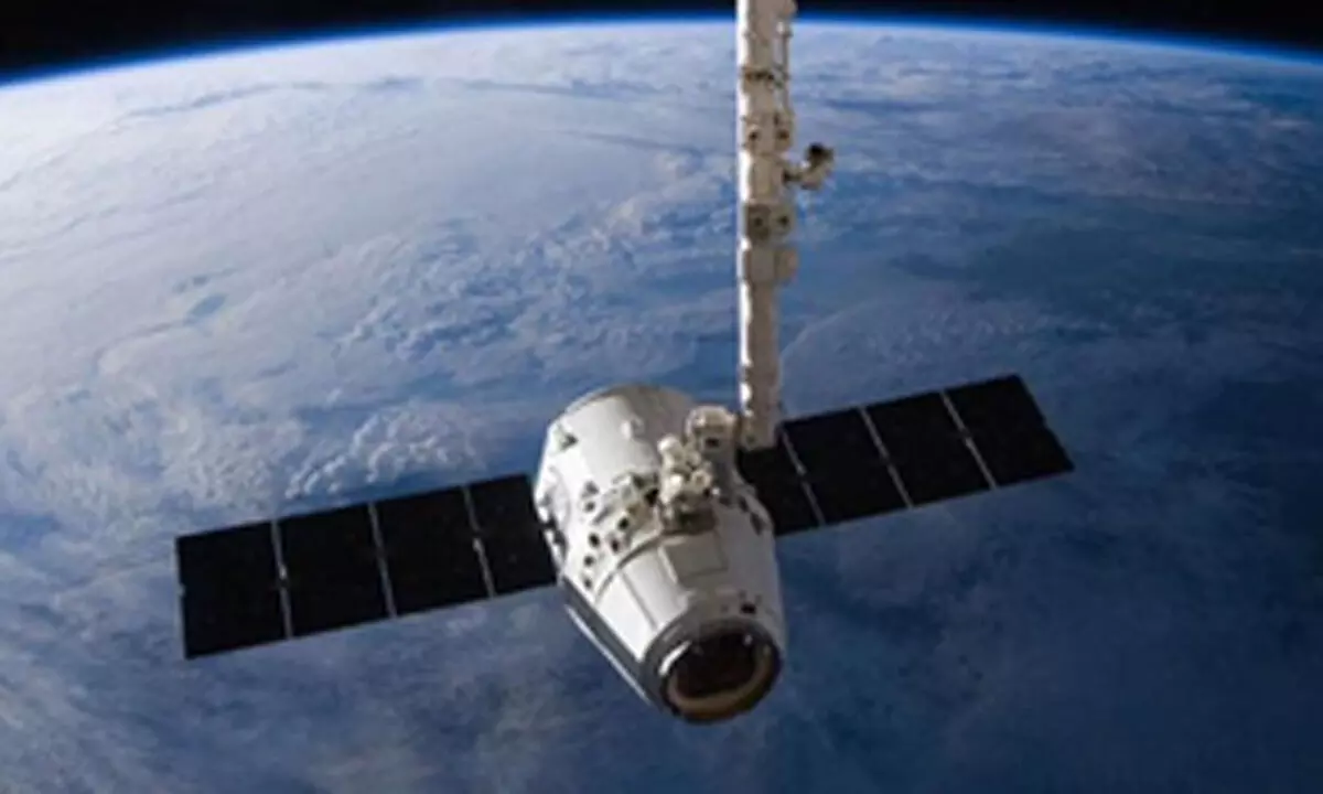 SpaceX Dragon cargo spacecraft back to Earth with scientific research samples