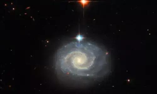 Hubble Telescope images galaxy with ‘forbidden’ light