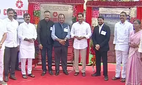 YS Jagan inaugurates Century Ply unit in Gopavaram of Badvel