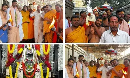 Festivities at Urukunda Eeranna Narasimha Swamy temple  on Saturday
