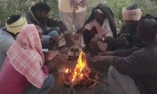 Chilling cold grips Karimnagar