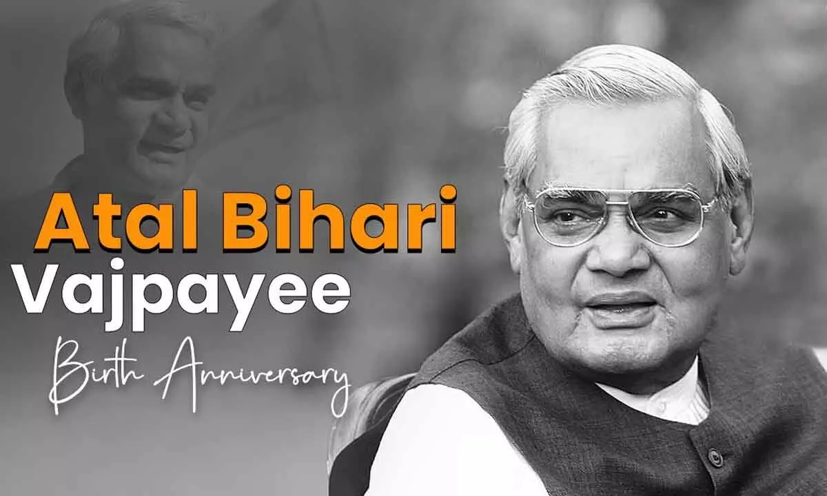 PM Modi And Dignitaries Pay Homage To Atal Bihari Vajpayee On His 99th Birth Anniversary