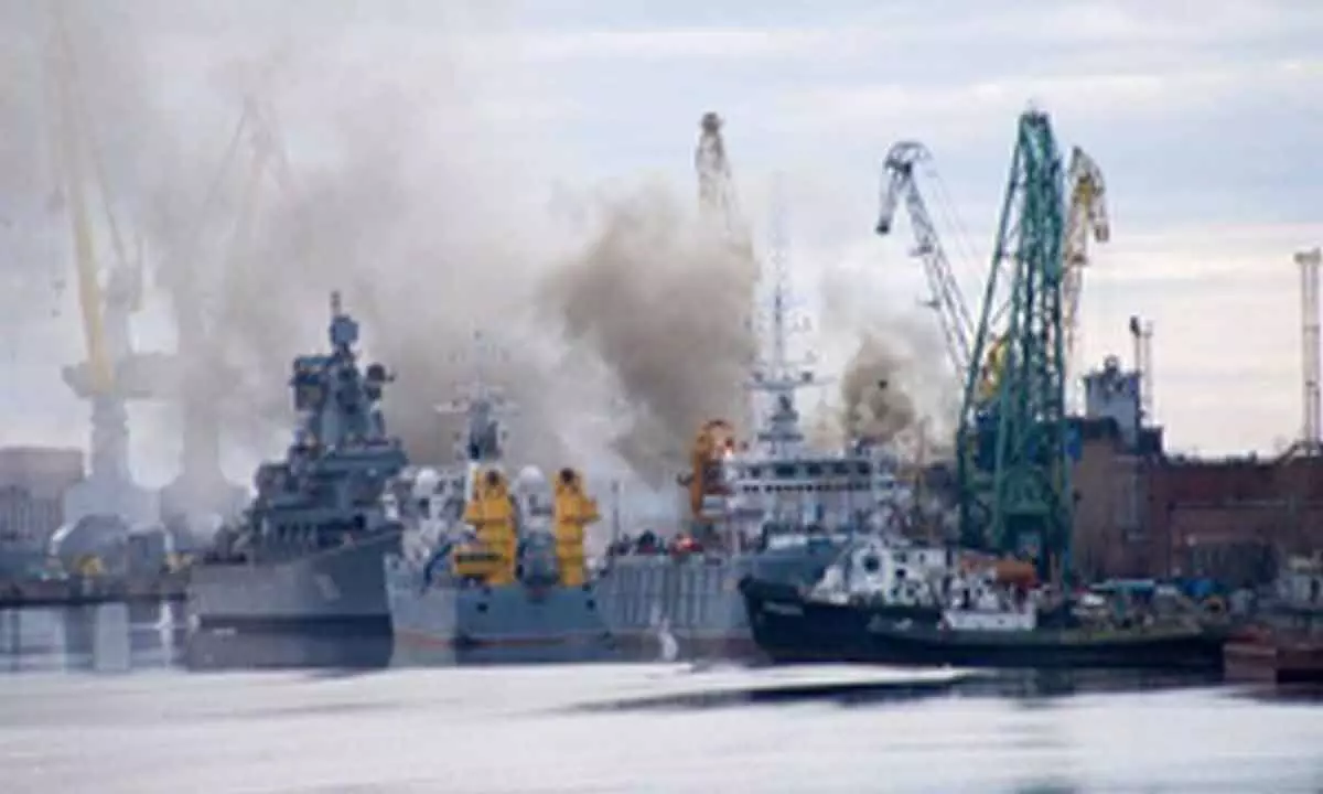 Fire on Russian nuclear-powered container ship put out