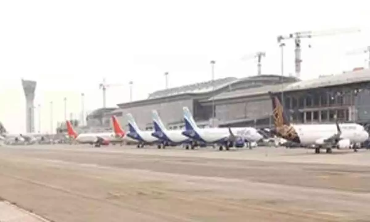 12 flights diverted due to poor visibility at Hyderabad Airport