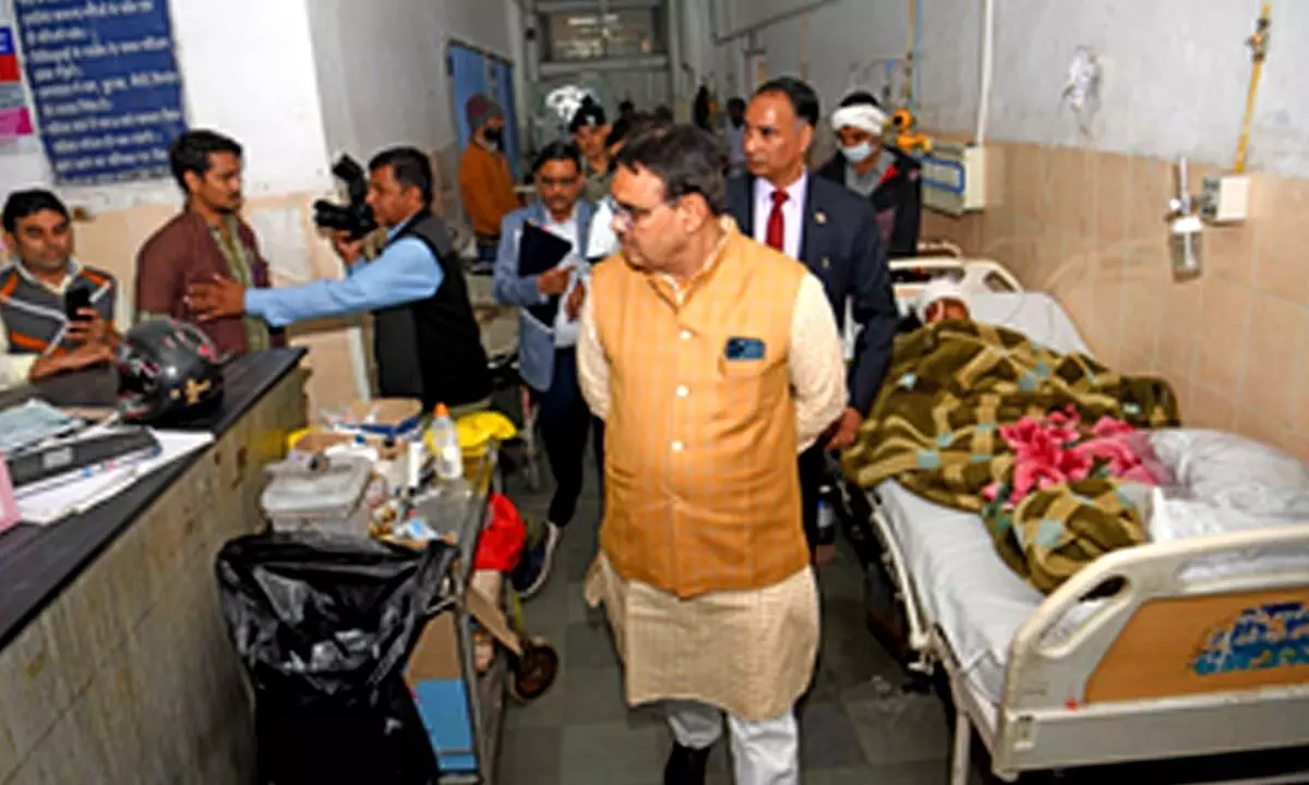 Rajasthan CM Bhajan Lal makes surprise visit to SMS Hospital; reprimands officials