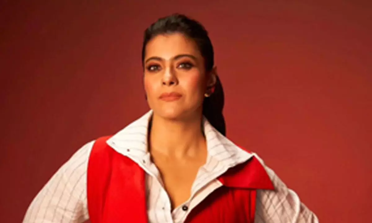 Kajol dresses up as red riding hood on Christmas; says life is about joy, drama