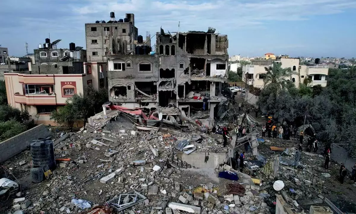Israeli airstrikes kill dozens in one of wars deadliest nights, Gaza officials say