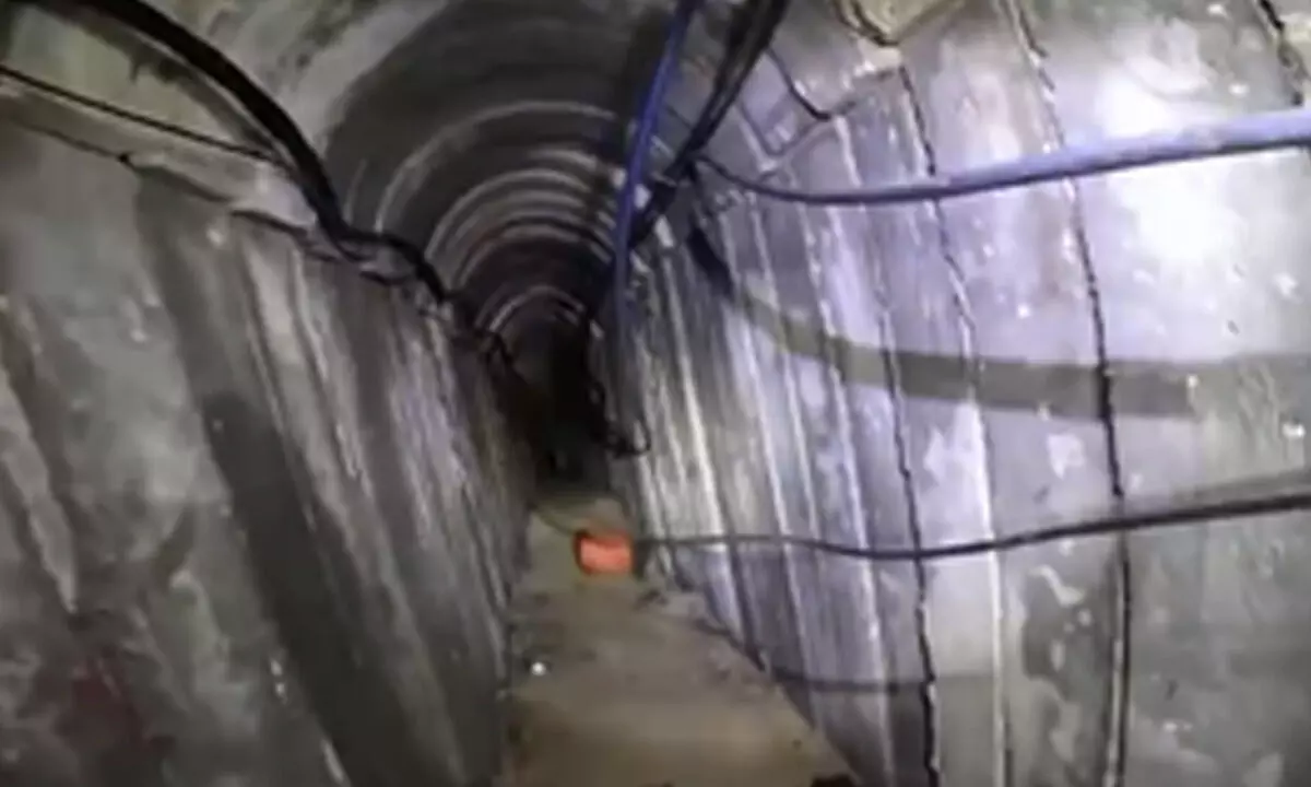 Underground tunnel network used by Hamas passed beneath a school, hospital