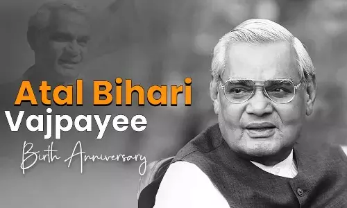 PM Modi And Dignitaries Pay Homage To Atal Bihari Vajpayee On His 99th Birth Anniversary