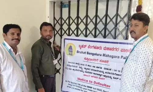 BBMP seize buildings, vehicles of property tax defaulters