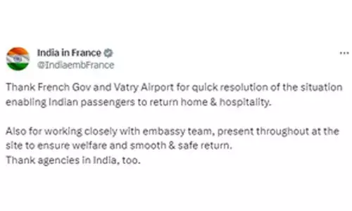 Plane with Indians grounded in France over human trafficking suspicion leaves airport