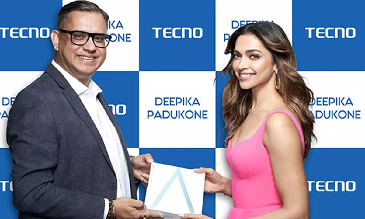Deepika Padukone Steps in as the Brand Ambassador for TECNO Smartphones