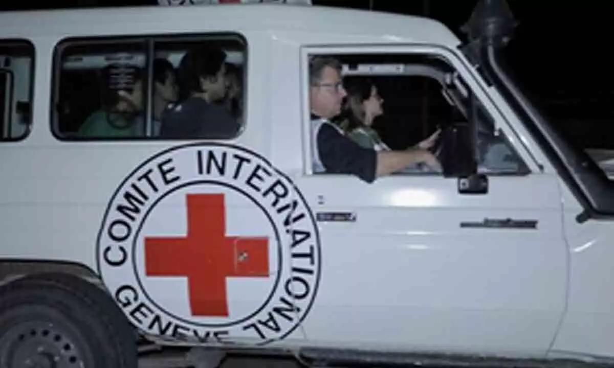 Protest in Israel against Red Cross