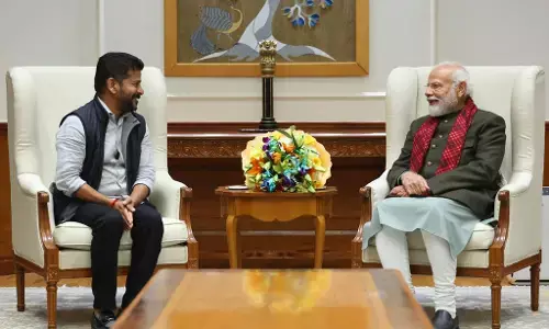 Revanth and Bhatti meets PM in New Delhi