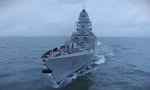 Stealth guided missile destroyer INS Imphal commissioned into Indian Navy