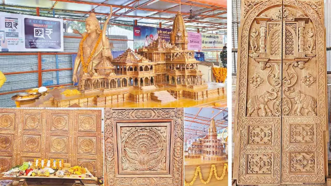 Hyd artisans design the doors for Ram temple in Ayodhya