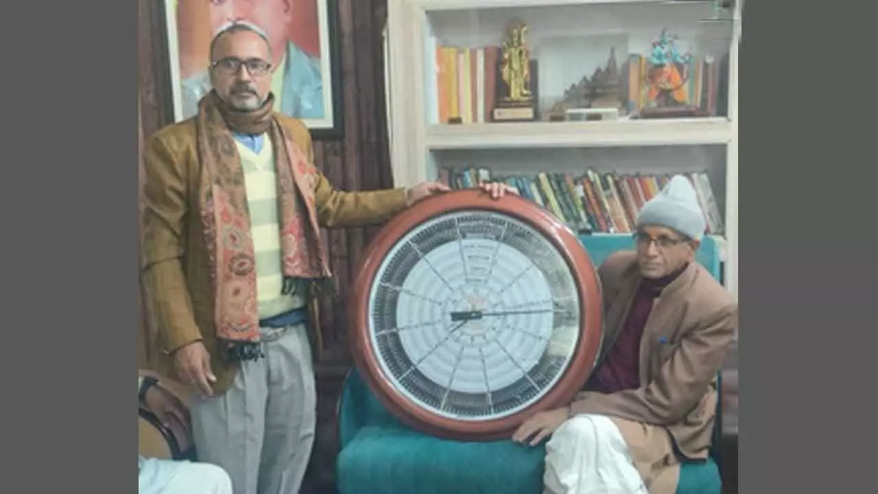 Vegetable vendor gifts world clock to Ram temple in Ayodhya