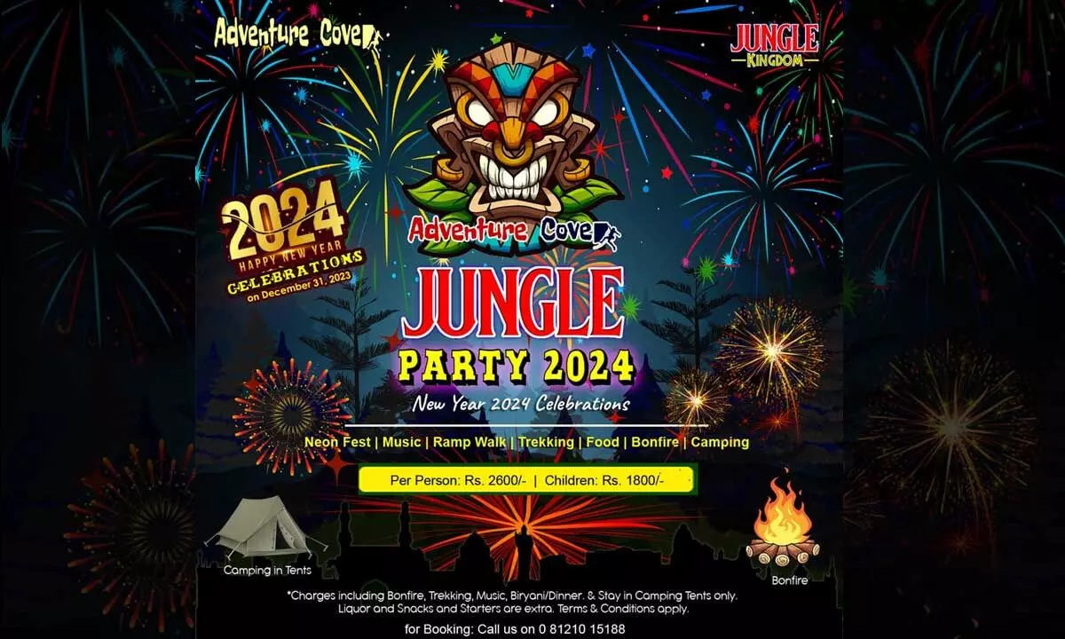 Hyderabad Biggest Trekking Forest invites for Jungle party on December 31