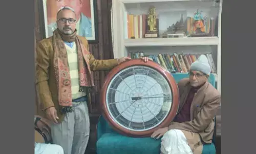 Vegetable vendor gifts world clock to Ram temple in Ayodhya