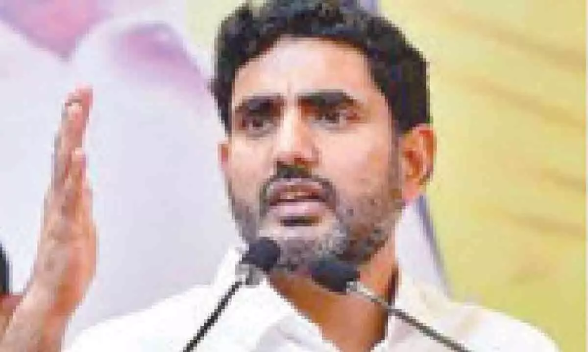Vijayawada: AP has turned into ganja hub under YSRCP regime, alleges Lokesh