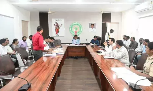 Annamayya district collector directs MROs tie expedite land acquisition