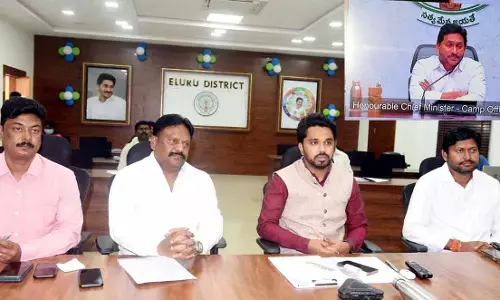 Eluru district collector says increased pension to elderly will begin from January 2024