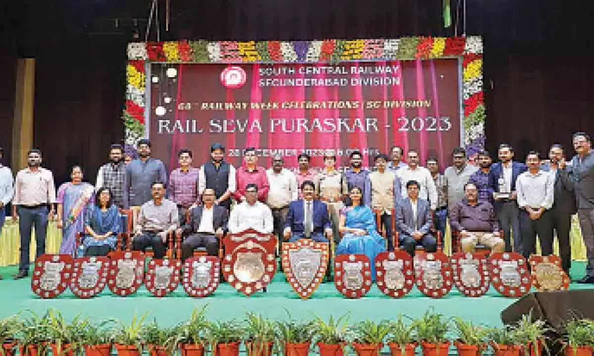 68th Railway Week: 73 employees get awards
