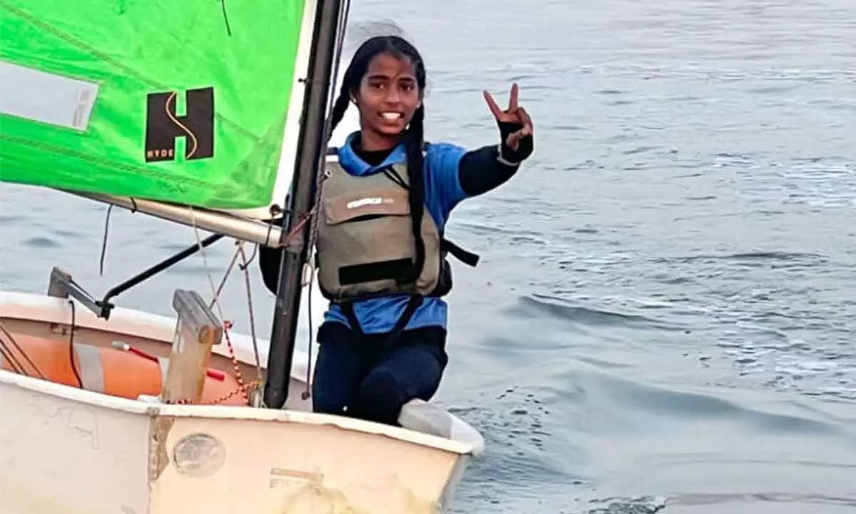 Telangana State Sailing Championships: Lahiri steals the show,   wins all three races