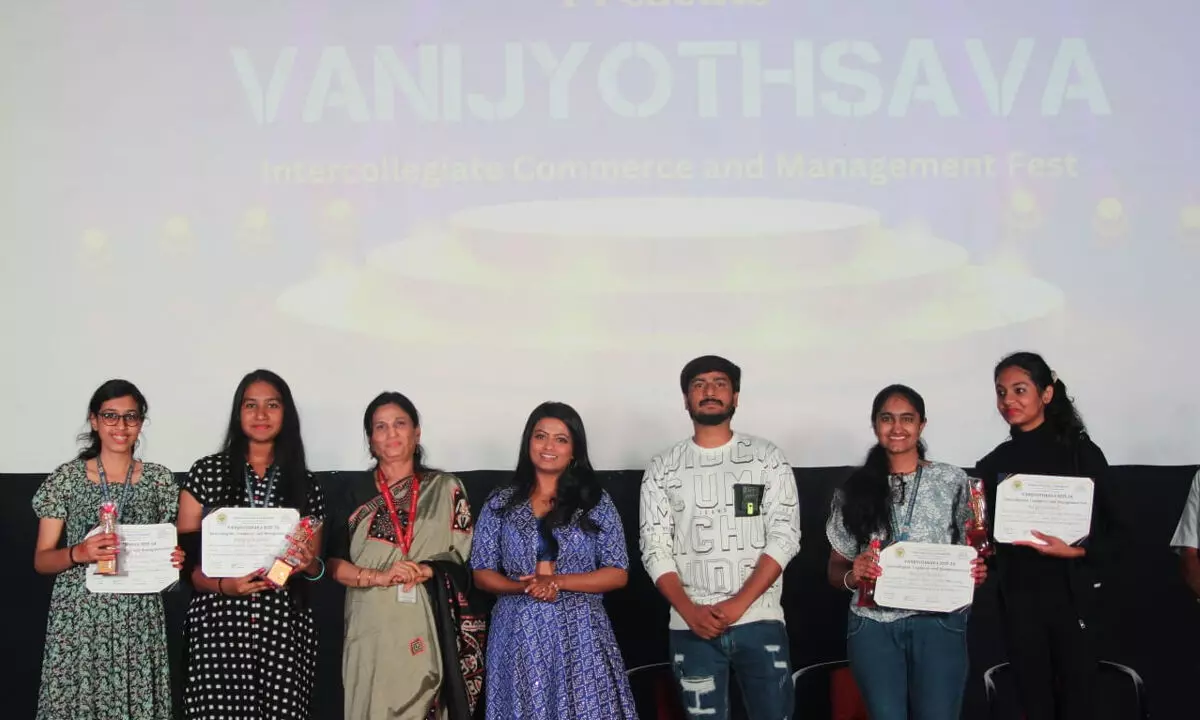 Vijaya College Shines with Vanijyothsava, A Grand Intercollegiate Commerce and Management Fest