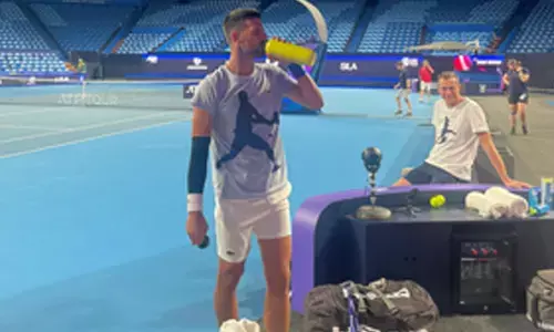 Tennis: Djokovic arrives in Perth ahead of United Cup debut