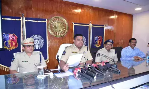 Machilipatnam: Crime rate comes down in Krishna district