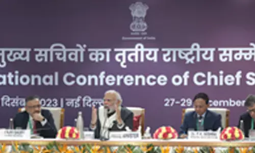 PM Modi brainstorms on good governance with chief secretaries of states