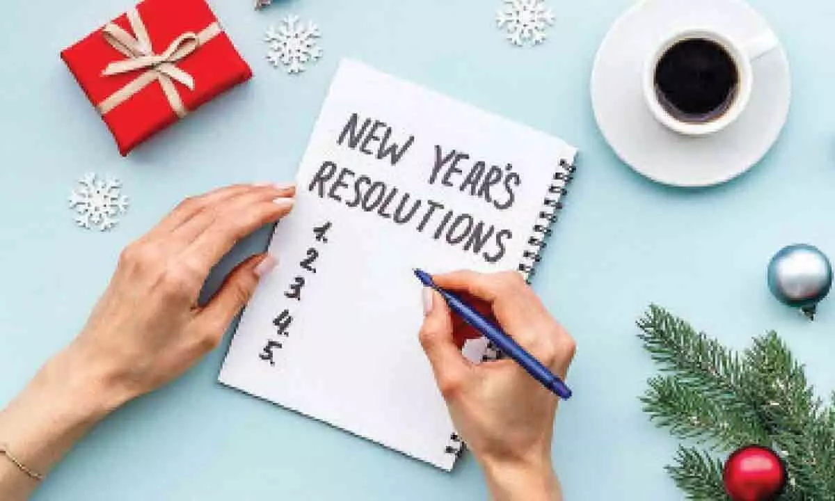 Crafting and sustaining New Year resolutions