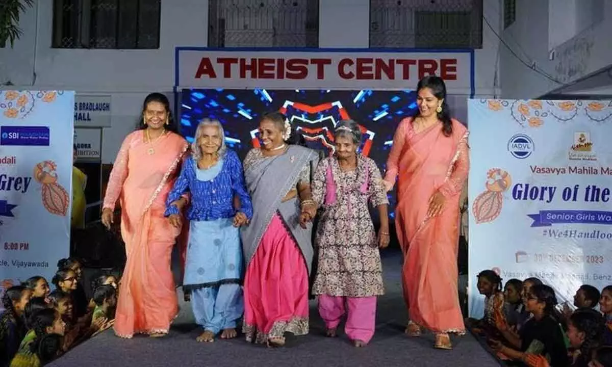 Grannies light up the ramp with confidence