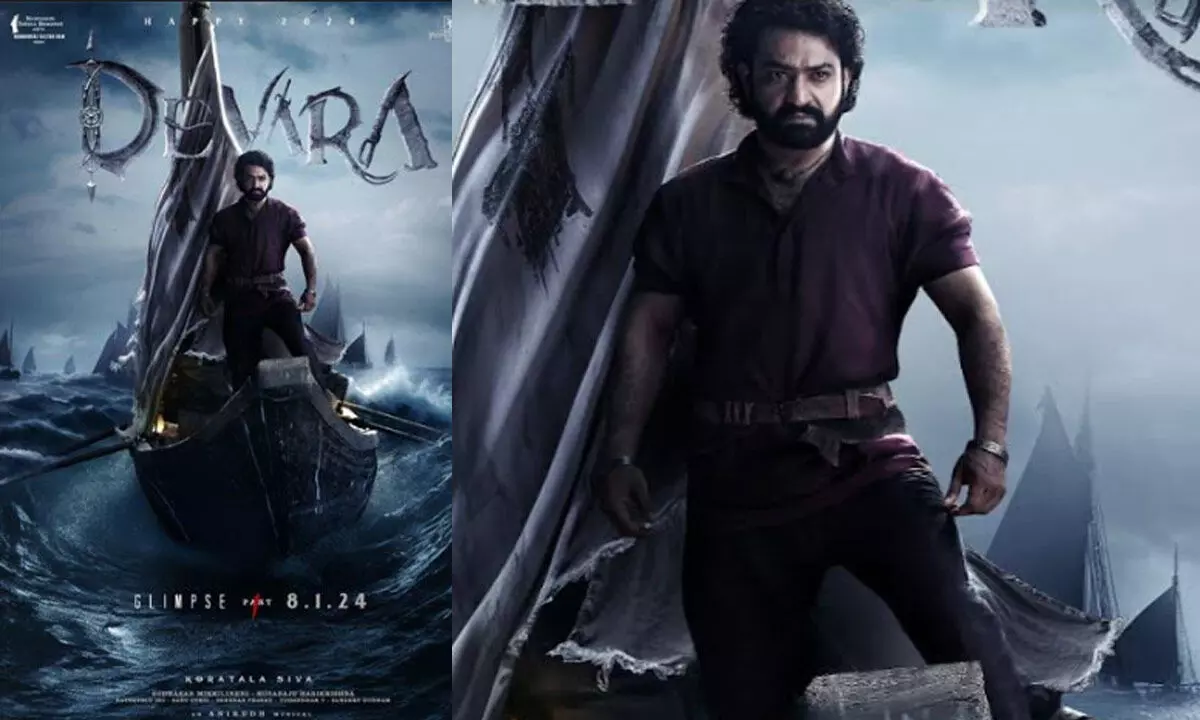 NTR’s ‘Devara’: Team comes with a new poster; reveals glimpse release date