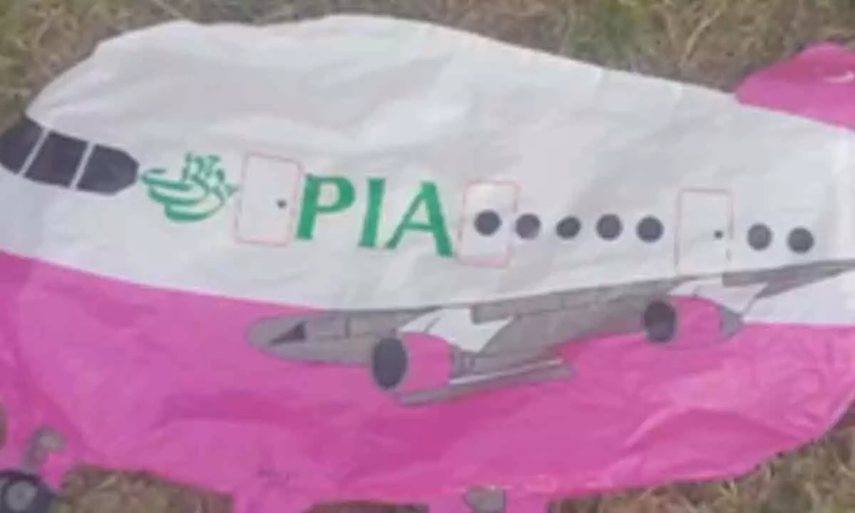 Balloon with Pakistan International Airlines marking recovered in J&K’s Poonch